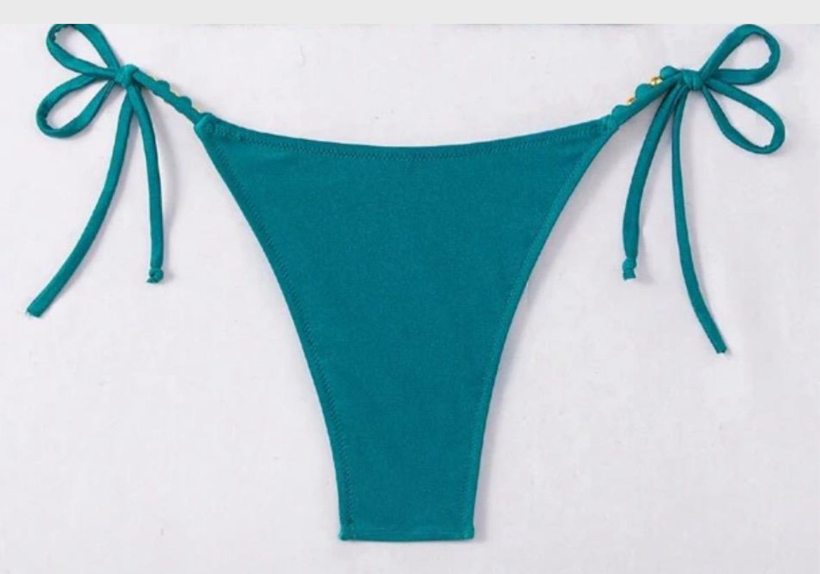 Teal / blue Gem starfish bikini