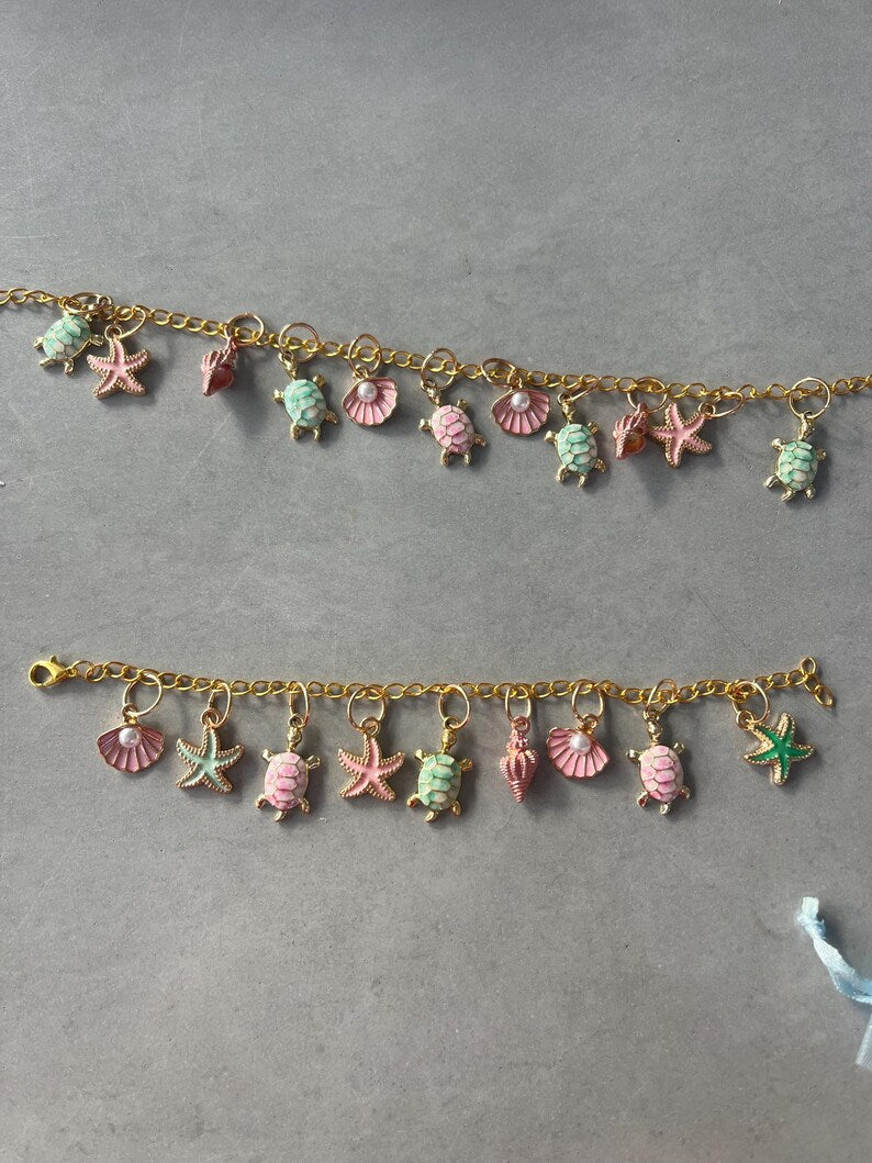 Turtle bay charm bracelet