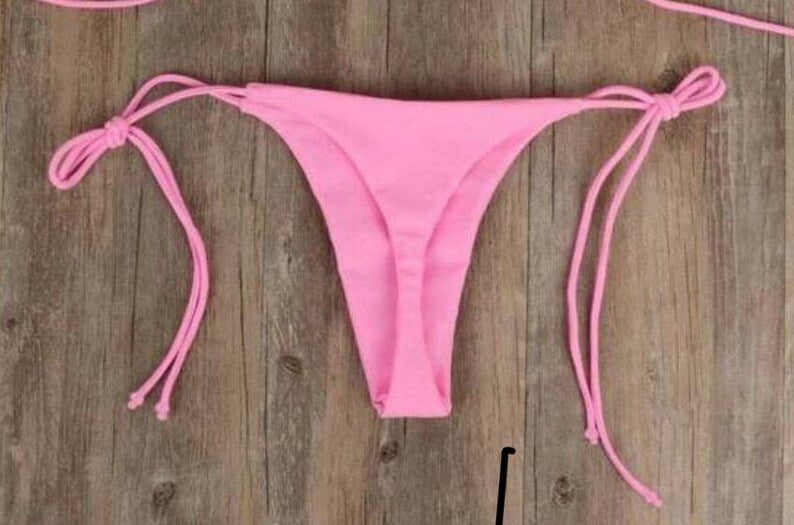 Pink cream starfish bikini