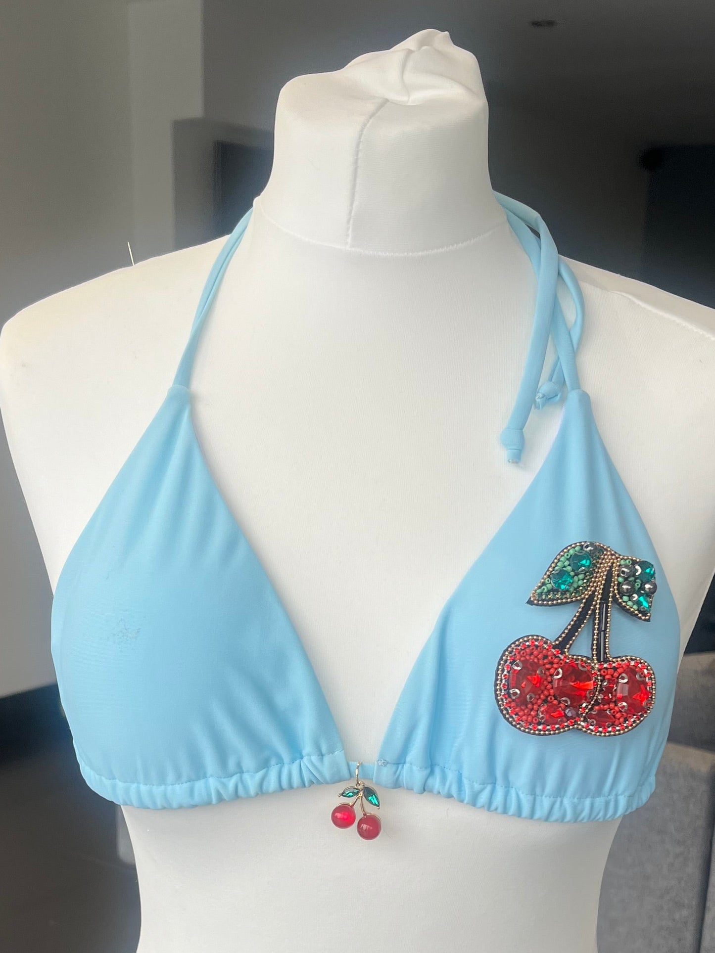 Blue Gem cherry bikini