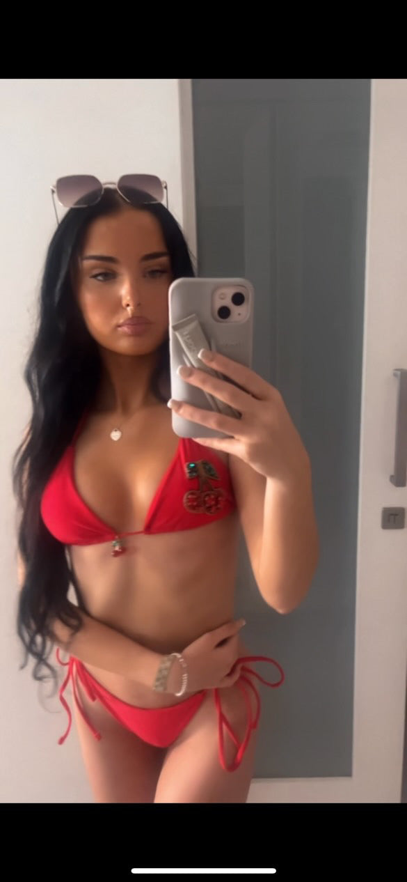 Red Gem cherry bay bikini