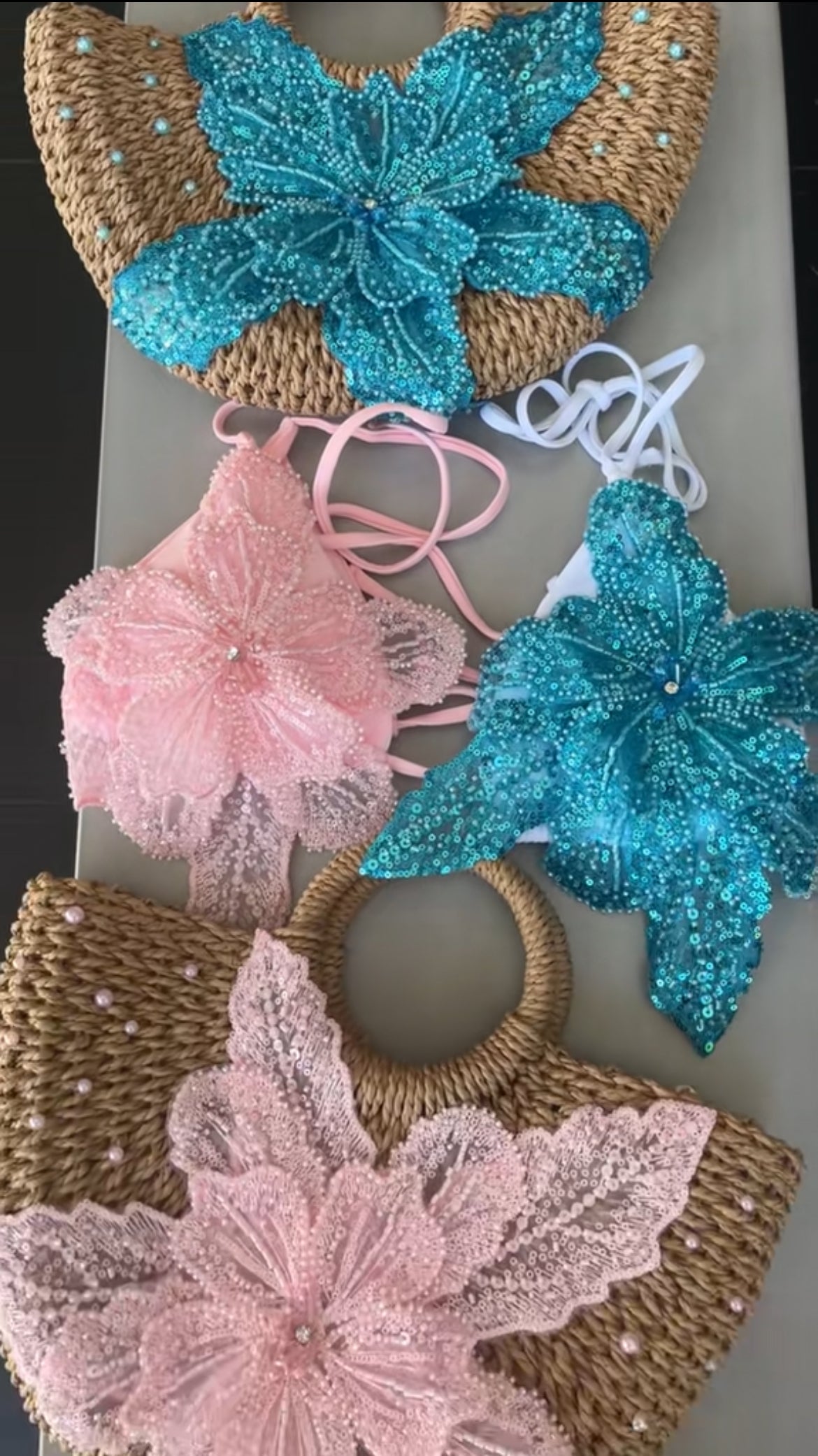 Pink Gracie bikini