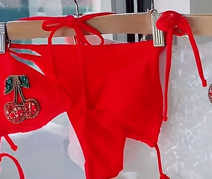 Red Gem cherry bay bikini