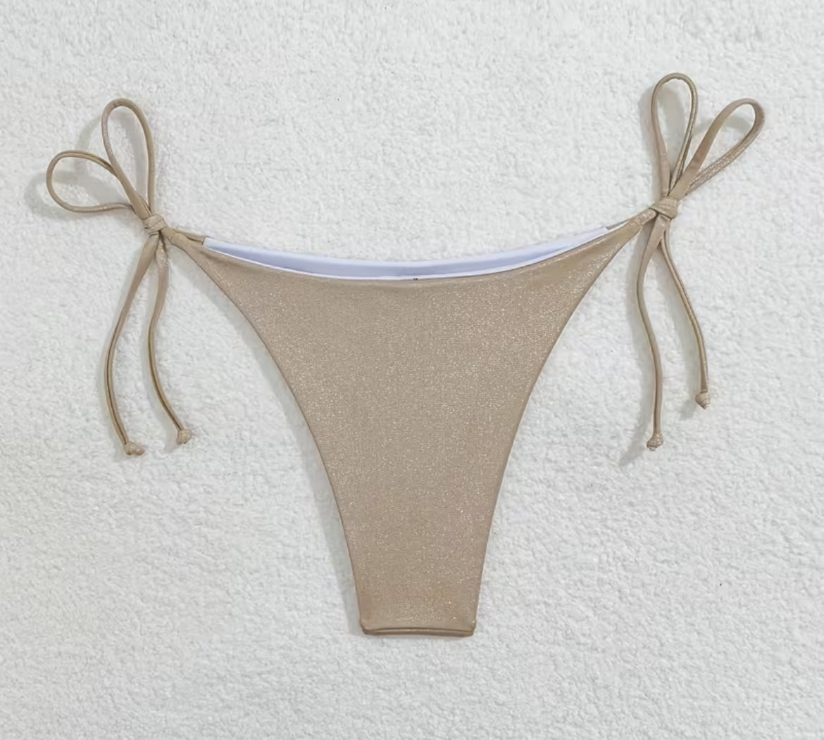 Beige cream starfish bikini