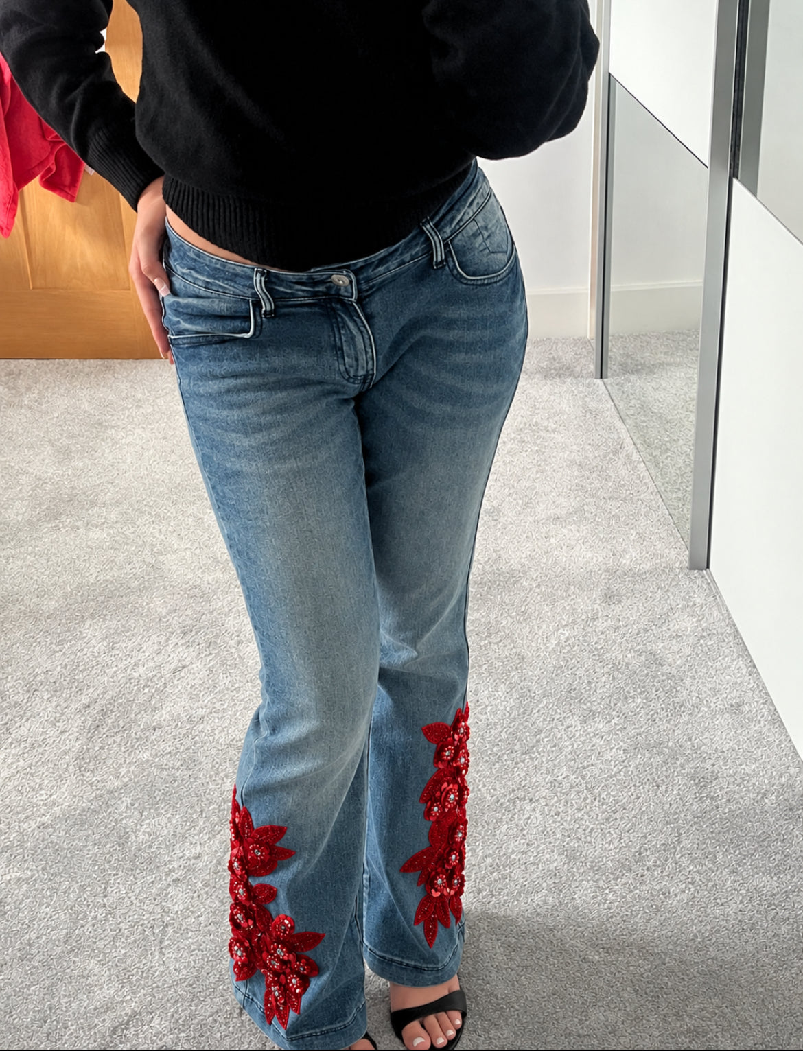Rosa lace jeans