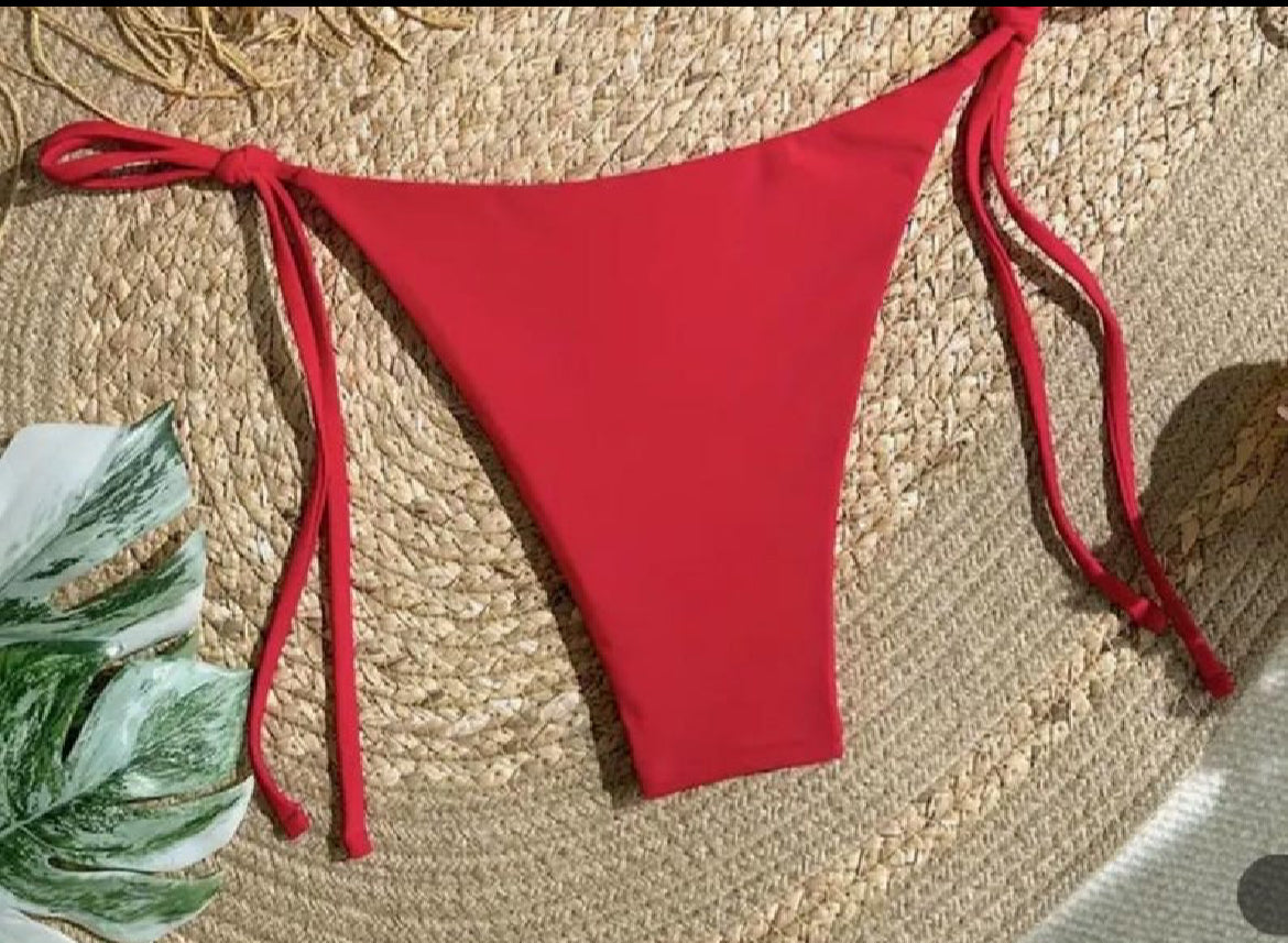 Red giant strawberry bikini