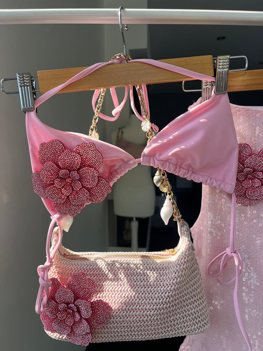 Pink ava bikini