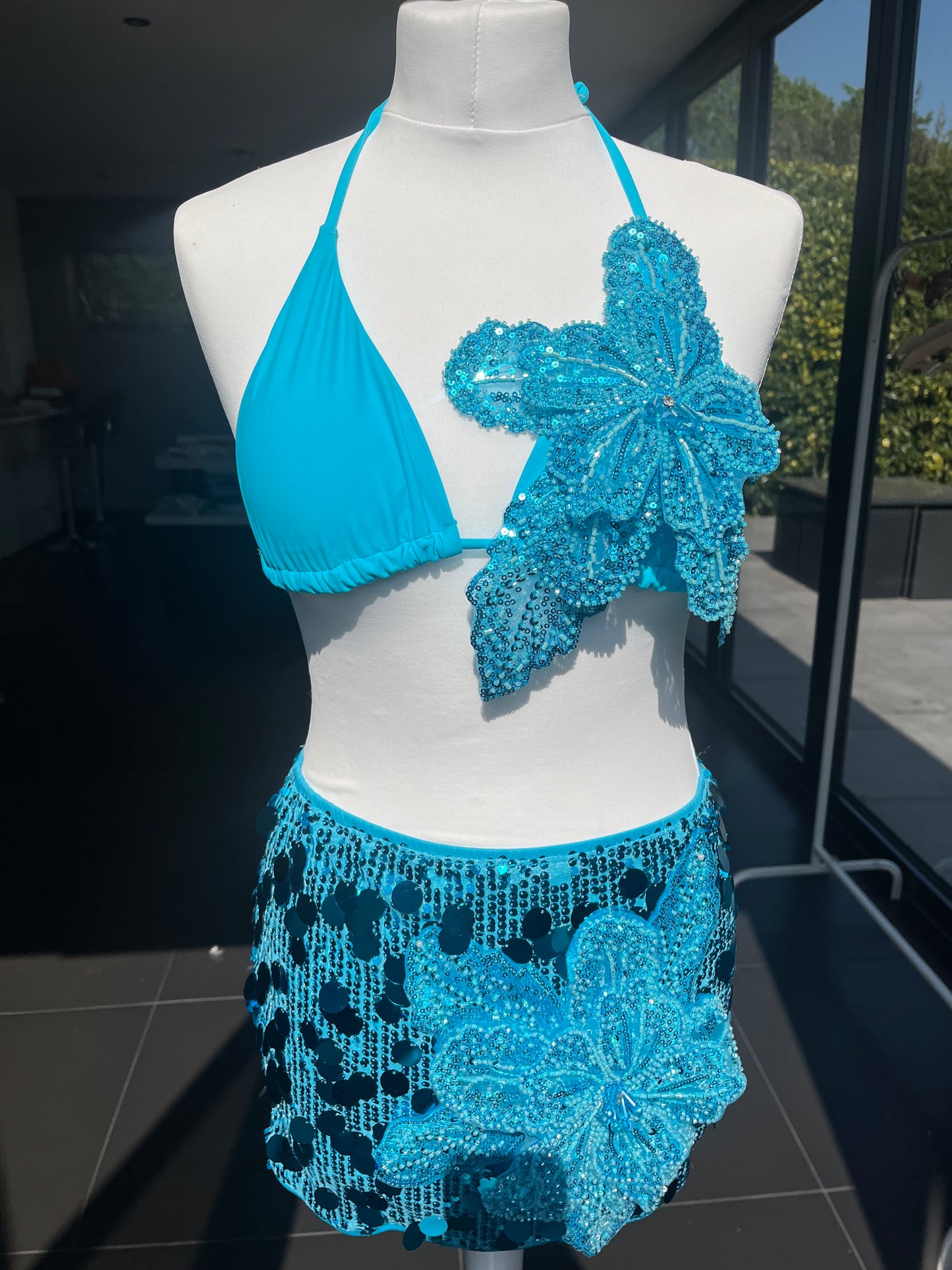 Blue Gracie bikini