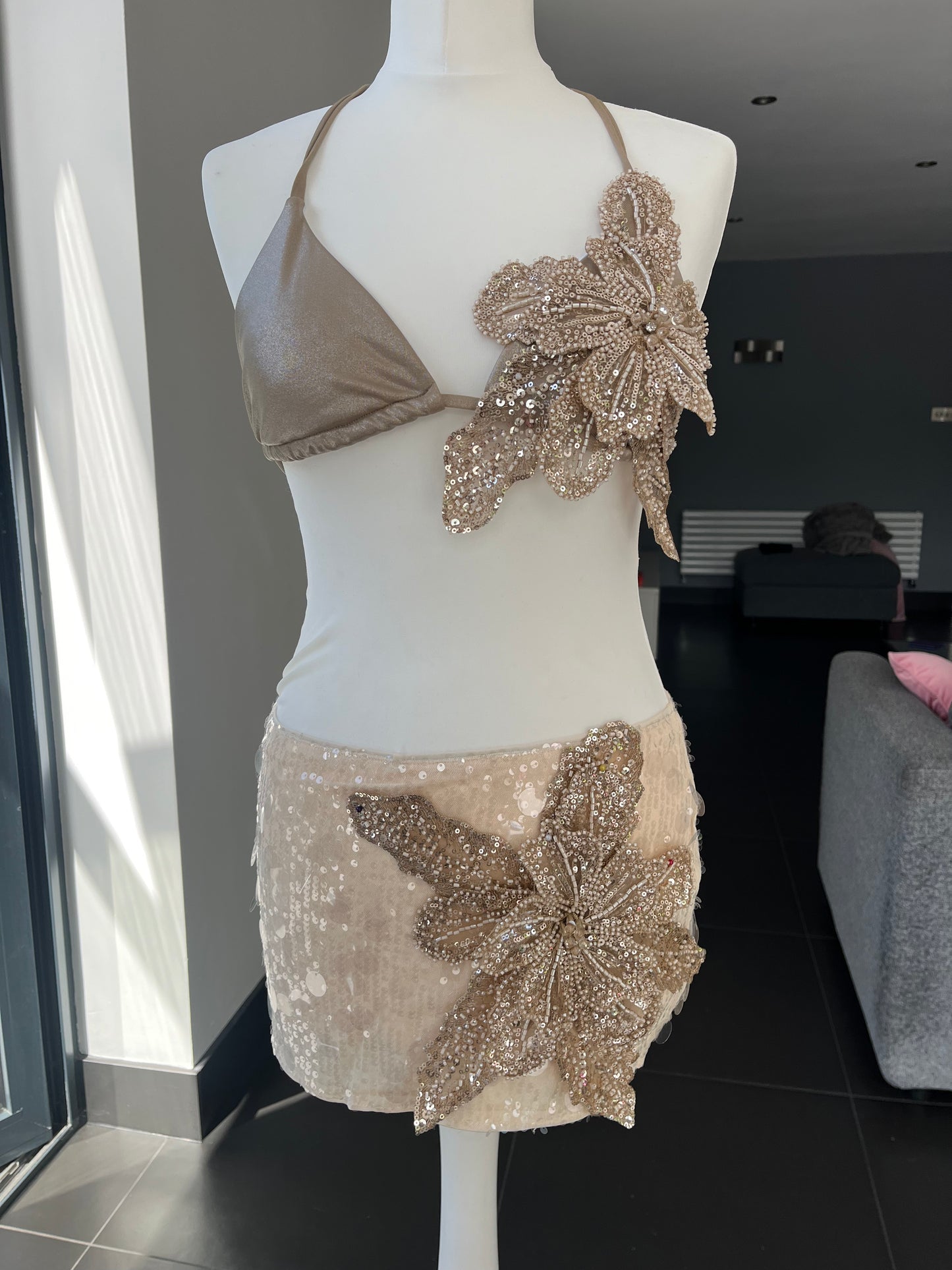 Beige Gracie bikini
