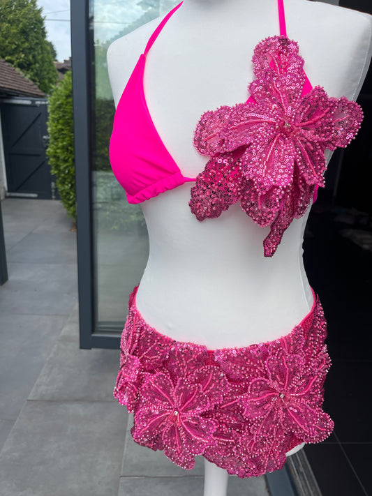 Hot pink Gracie bikini