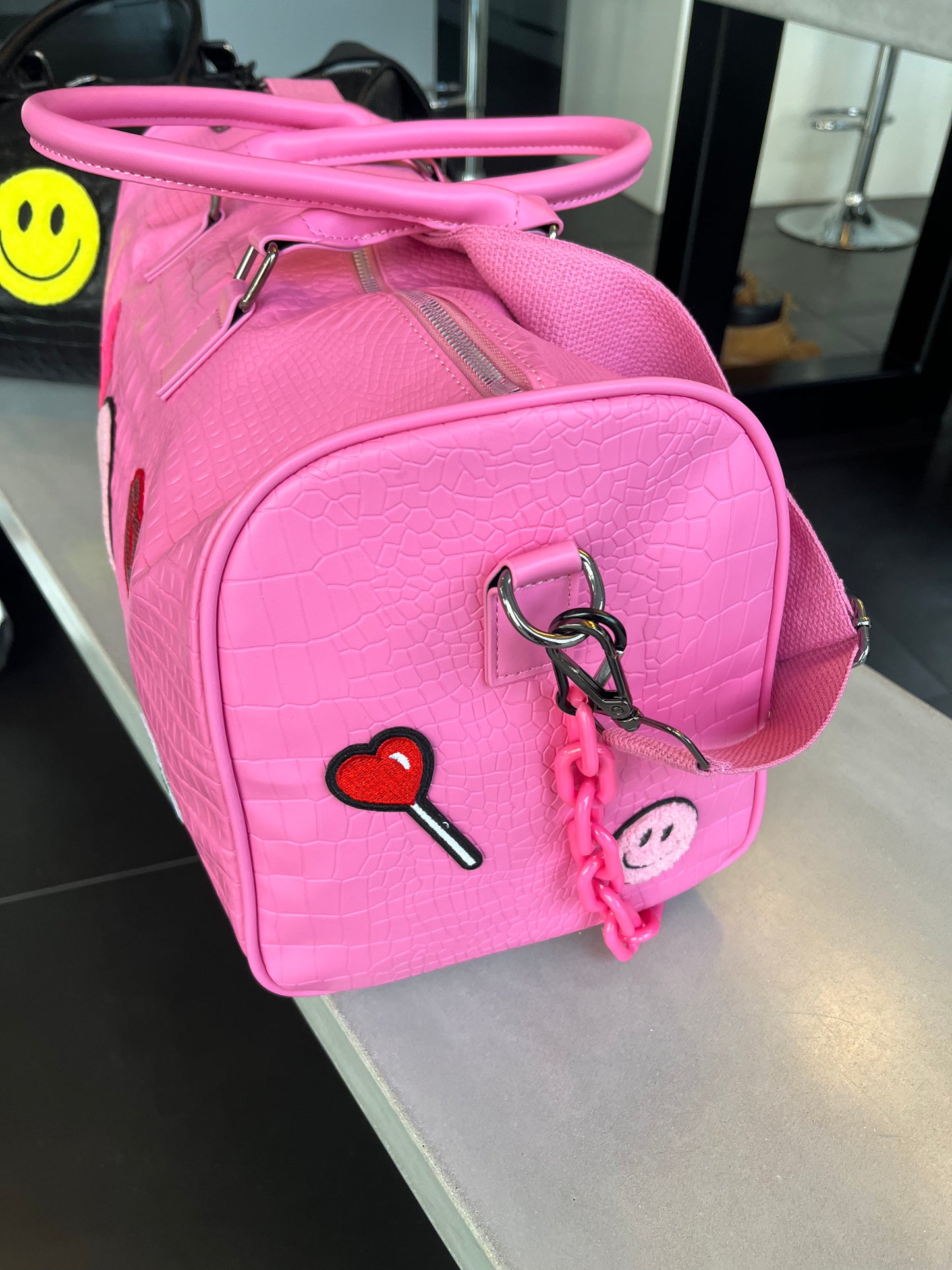 Pink weekend / airport bag / holdall