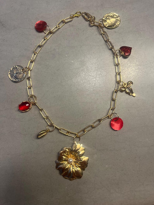 Gold Flower necklace