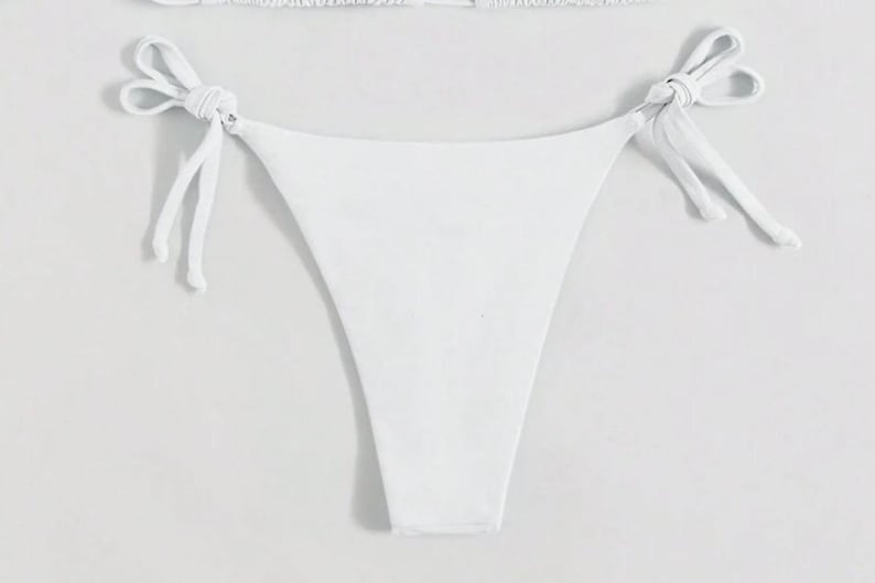 White sequin Cherry Bay bikini